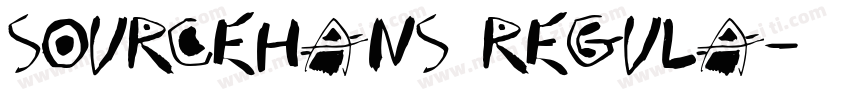 sourcehans regula字体转换